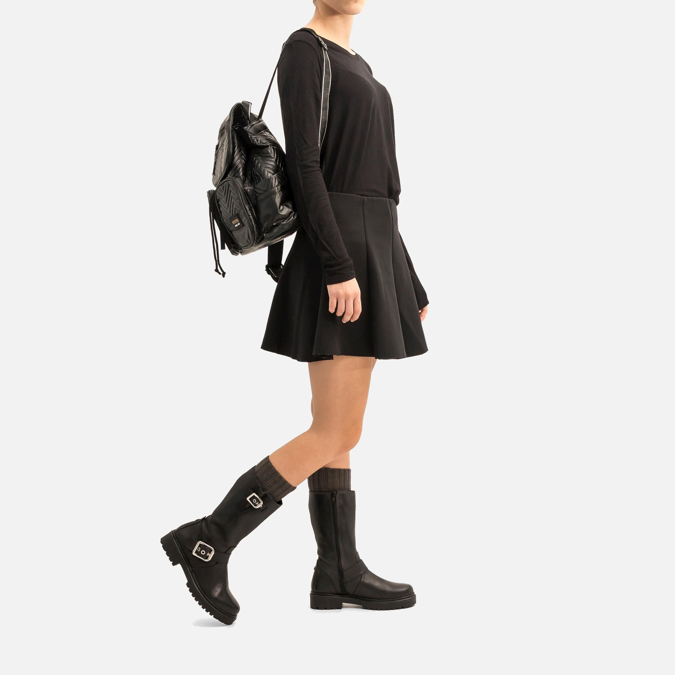 Botas Planas para Mujer Altas Ca a Media Mustang